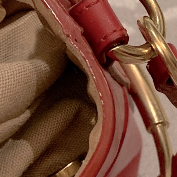 Chloe Roy Red Shoulder Bag. - Picture 5 of 12